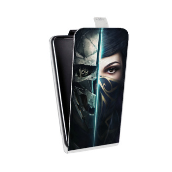 Дизайнерский вертикальный чехол-книжка для Huawei Ascend Mate 7 Dishonored 2 (на заказ)