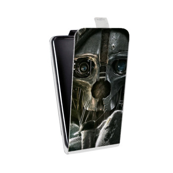 Дизайнерский вертикальный чехол-книжка для Iphone 5s Dishonored 2 (на заказ)