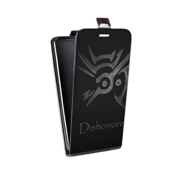 Дизайнерский вертикальный чехол-книжка для Samsung Galaxy J5 Dishonored 2 (на заказ)