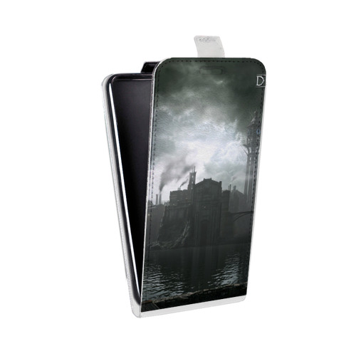 Дизайнерский вертикальный чехол-книжка для LG V10 Dishonored 