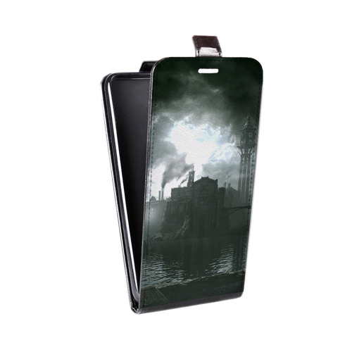 Дизайнерский вертикальный чехол-книжка для Iphone 5c Dishonored 