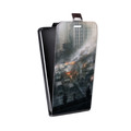 Дизайнерский вертикальный чехол-книжка для HTC Desire 601 Tom Clancy's The Division