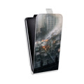 Дизайнерский вертикальный чехол-книжка для HTC Desire 601 Tom Clancy's The Division