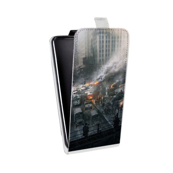 Дизайнерский вертикальный чехол-книжка для Huawei Honor 8 Tom Clancy's The Division (на заказ)