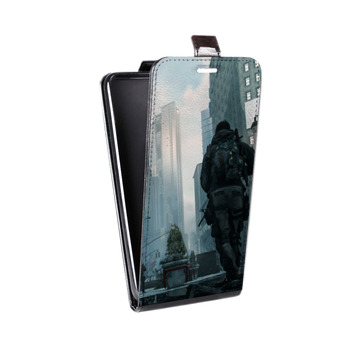 Дизайнерский вертикальный чехол-книжка для Samsung Galaxy S8 Plus Tom Clancy's The Division (на заказ)