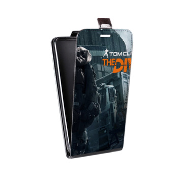 Дизайнерский вертикальный чехол-книжка для Samsung Galaxy S6 Edge Tom Clancy's The Division (на заказ)