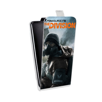 Дизайнерский вертикальный чехол-книжка для Samsung Galaxy S6 Edge Tom Clancy's The Division (на заказ)