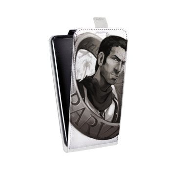 Дизайнерский вертикальный чехол-книжка для Iphone 5s Uncharted (на заказ)