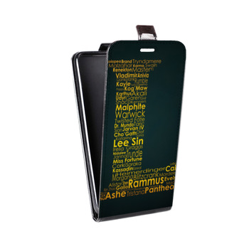Дизайнерский вертикальный чехол-книжка для Samsung Galaxy S8 Plus League of Legends (на заказ)