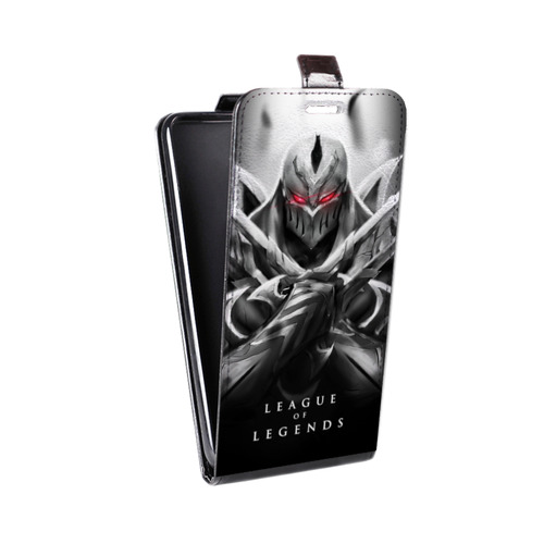 Дизайнерский вертикальный чехол-книжка для ASUS ZenFone 5 Lite League of Legends