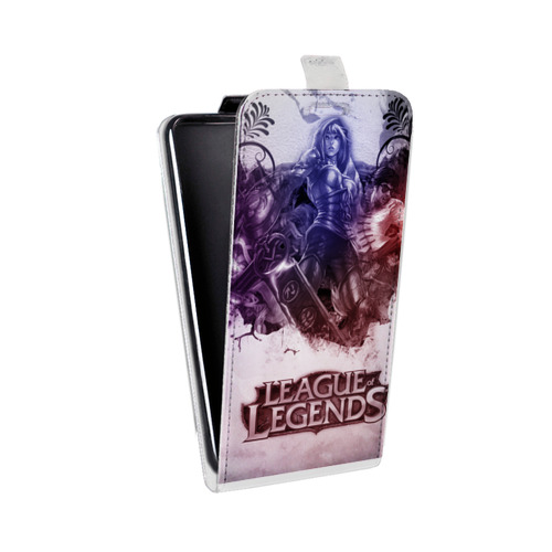 Дизайнерский вертикальный чехол-книжка для LG L80 League of Legends
