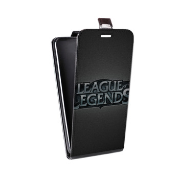 Дизайнерский вертикальный чехол-книжка для Huawei Ascend G700 League of Legends (на заказ)