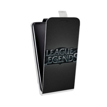 Дизайнерский вертикальный чехол-книжка для Samsung Galaxy Mega 6.3 League of Legends (на заказ)