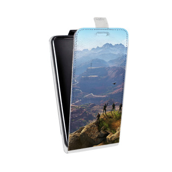 Дизайнерский вертикальный чехол-книжка для Iphone 5s Tom Clancy's Ghost Recon Wildlands (на заказ)