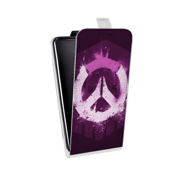 Дизайнерский вертикальный чехол-книжка для Samsung Galaxy A3 Overwatch (на заказ)
