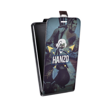 Дизайнерский вертикальный чехол-книжка для Huawei Honor 8 Overwatch (на заказ)