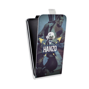 Дизайнерский вертикальный чехол-книжка для Huawei Honor 8 Overwatch (на заказ)