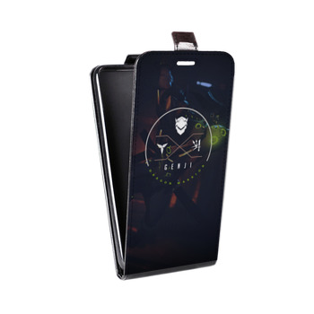 Дизайнерский вертикальный чехол-книжка для Samsung Galaxy Alpha Overwatch (на заказ)