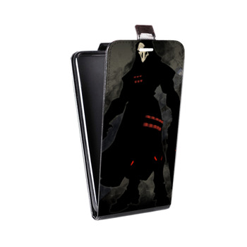 Дизайнерский вертикальный чехол-книжка для Xiaomi RedMi Note 4 Overwatch (на заказ)