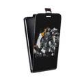 Дизайнерский вертикальный чехол-книжка для Huawei Nova 3i Overwatch