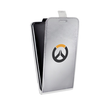 Дизайнерский вертикальный чехол-книжка для Huawei Honor 7A Pro Overwatch (на заказ)