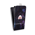 Дизайнерский вертикальный чехол-книжка для Huawei P40 Overwatch