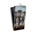 Дизайнерский вертикальный чехол-книжка для HTC Desire 601 For Honor