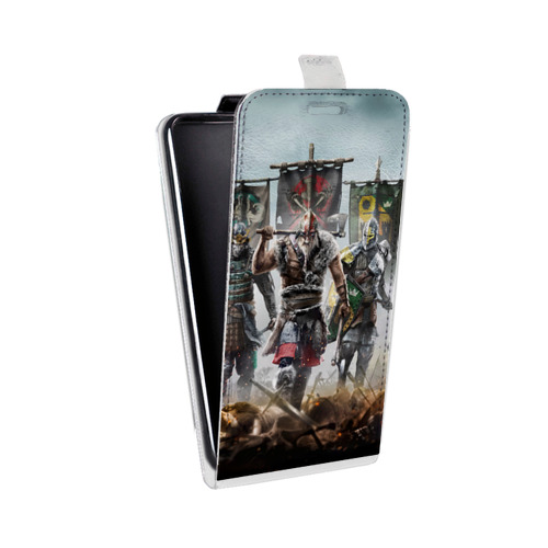Дизайнерский вертикальный чехол-книжка для HTC 10 For Honor