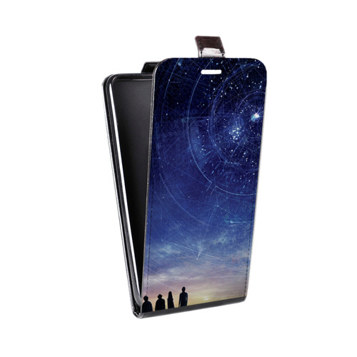 Дизайнерский вертикальный чехол-книжка для Samsung Galaxy Core Доктор Стрэндж
