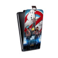 Дизайнерский вертикальный чехол-книжка для Samsung Galaxy A8 Охотники за привидениями