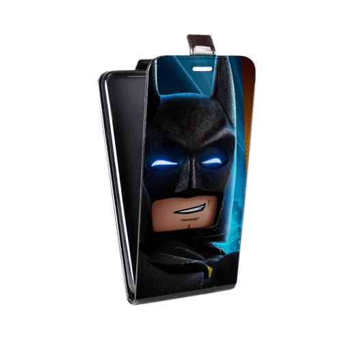 Дизайнерский вертикальный чехол-книжка для Samsung Galaxy Grand Лего Бэтмен