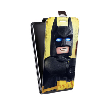 Дизайнерский вертикальный чехол-книжка для Alcatel One Touch Pop D5 Лего Бэтмен (на заказ)