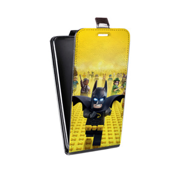 Дизайнерский вертикальный чехол-книжка для Alcatel One Touch Pop D5 Лего Бэтмен (на заказ)