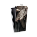 Дизайнерский вертикальный чехол-книжка для HTC Desire 601 Логан