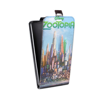 Дизайнерский вертикальный чехол-книжка для Sony Xperia Z3 Зверополис (на заказ)