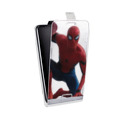 Дизайнерский вертикальный чехол-книжка для Alcatel One Touch Pop D3 Человек-паук