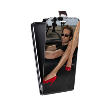 Дизайнерский вертикальный чехол-книжка для HTC U12 Plus Блудливая калифорния (на заказ)