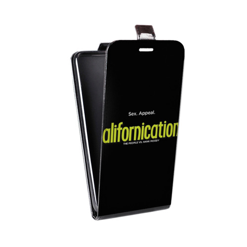 Дизайнерский вертикальный чехол-книжка для LG G3 (Dual-LTE) Блудливая калифорния