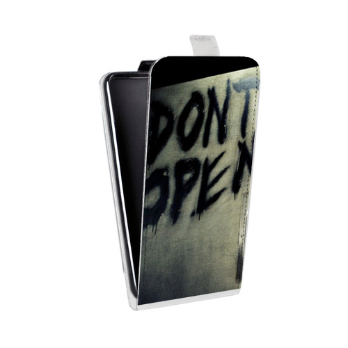 Дизайнерский вертикальный чехол-книжка для Sony Xperia go Ходячие Мертвецы