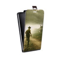 Дизайнерский вертикальный чехол-книжка для HTC One A9S Ходячие Мертвецы