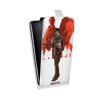 Дизайнерский вертикальный чехол-книжка для Xiaomi RedMi Note 5 Pro Ходячие Мертвецы (на заказ)