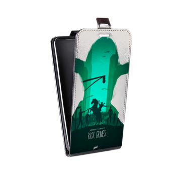 Дизайнерский вертикальный чехол-книжка для Meizu Pro 7 Plus Ходячие Мертвецы (на заказ)