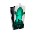 Дизайнерский вертикальный чехол-книжка для HTC Desire 601 Ходячие Мертвецы