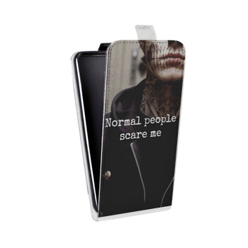 Дизайнерский вертикальный чехол-книжка для Samsung Galaxy S5 (Duos) Американская История Ужасов (на заказ)