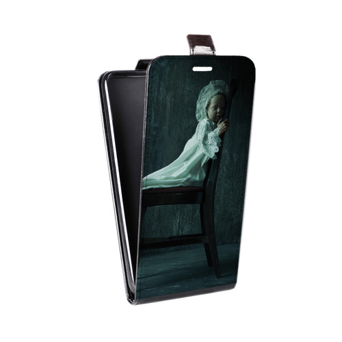 Дизайнерский вертикальный чехол-книжка для Sony Xperia XZ2 Compact Американская История Ужасов