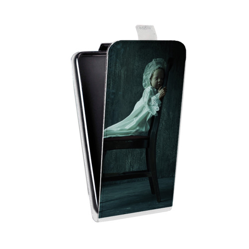 Дизайнерский вертикальный чехол-книжка для Sony Xperia go Американская История Ужасов