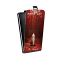Дизайнерский вертикальный чехол-книжка для HTC Desire 728 Американская История Ужасов