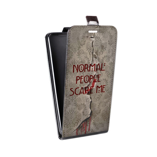 Дизайнерский вертикальный чехол-книжка для Nokia 2.2 Американская История Ужасов