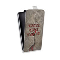 Дизайнерский вертикальный чехол-книжка для Iphone 12 Pro Американская История Ужасов