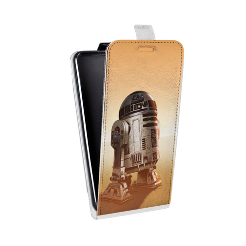 Дизайнерский вертикальный чехол-книжка для Alcatel Idol 4S Звездные войны
